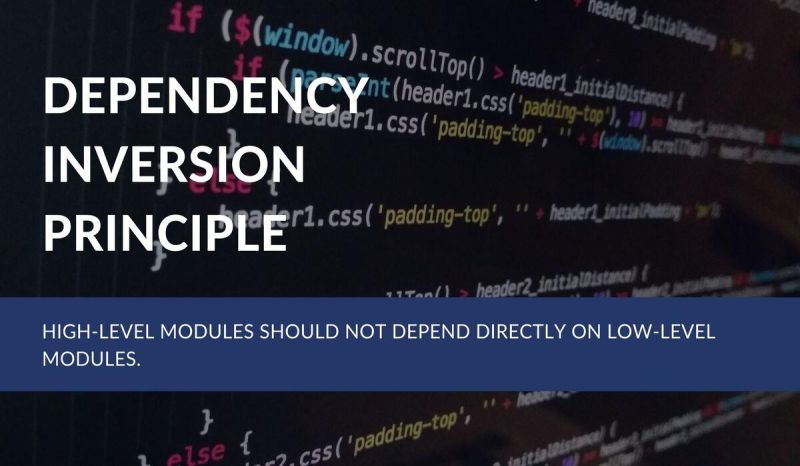 Dependency Inversion Principle In Object Oriented Design - Premium Colorful Pattern Gallery - 4K