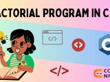 Factorial Program In C Naukri Code 360