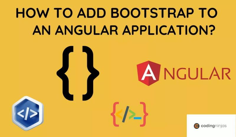 Coderjony How To Add Bootstrap In An Angular Application - Abstract Illustrations - Artistic 4K Collection