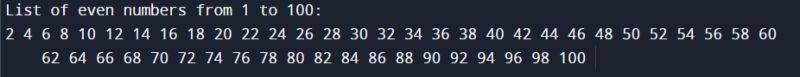 Java Program To Display Even Numbers From 1 To 100 Naukri Code 360 - Premium Space Picture Gallery - High Resolution