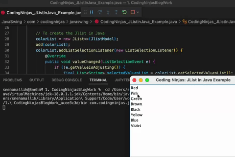 Java Code Sample Display All Fonts In Your Computer With Jlist - Abstract Image Collection - Desktop Quality
