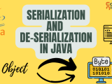 Serialization And De Serialization In Java Naukri Code 360