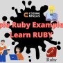 Simple Ruby Examples To Learn Ruby - Naukri Code 360