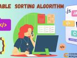 Stable Sorting Algorithm Naukri Code 360