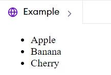 Unordered List Html - Naukri Code 360