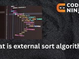 What Is External Sort Algorithm Naukri Code 360