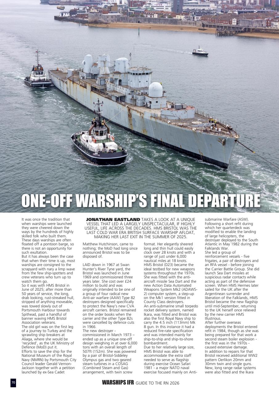 Warships Fleet Review Magazine Guide To The Royal Navy 0071 