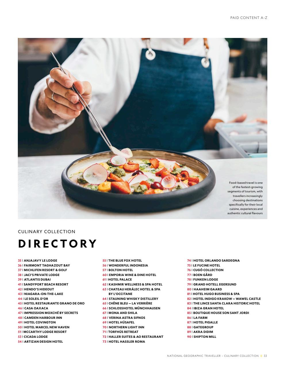 National Geographic Traveller UK Magazine Culinary Collection 2026 0032 