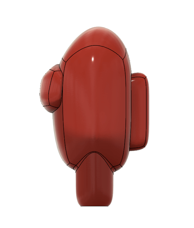 Download Stl File Among Us Character 3d Printer Template Cults