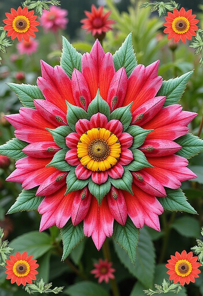 15 Mesmerizing Mandala Patterns That Will Instantly Relax Your Mind (You Won't Believe #8!) - 6. Floral Fantasy Mandala