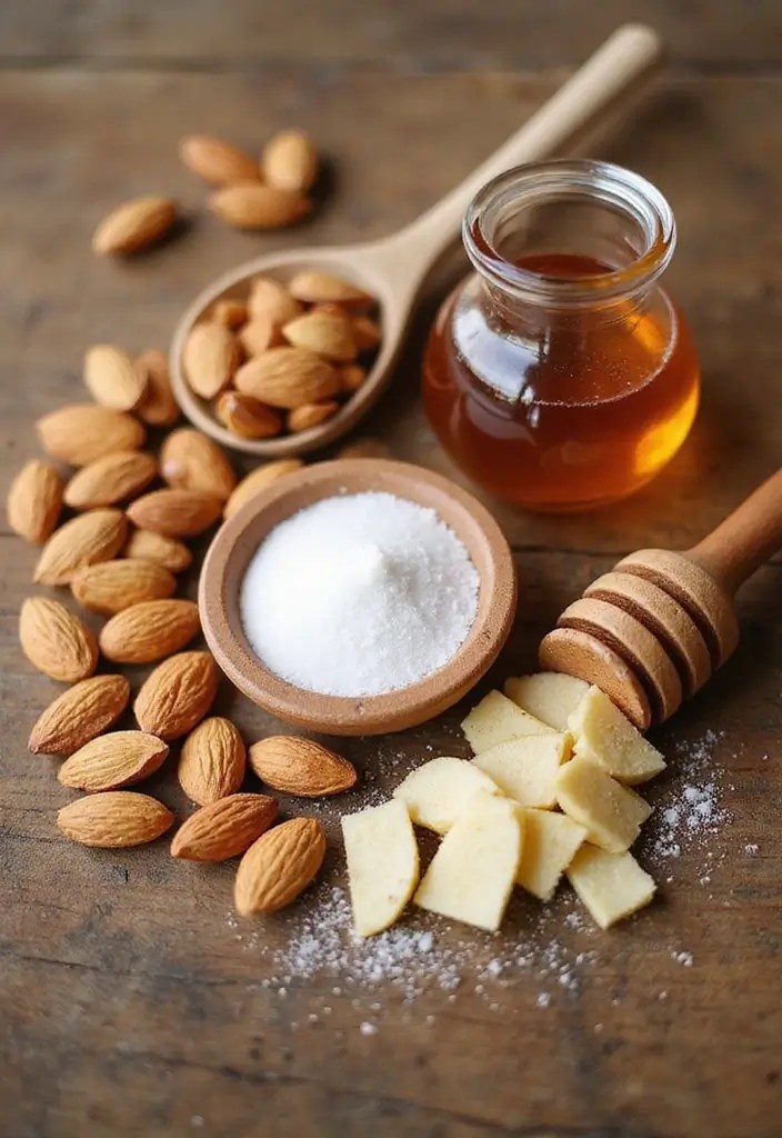13 Easy Homemade Lip Scrubs for Summer Lips You’ll Want to Eat (Seriously!) - 11. Nutty Almond Scrub