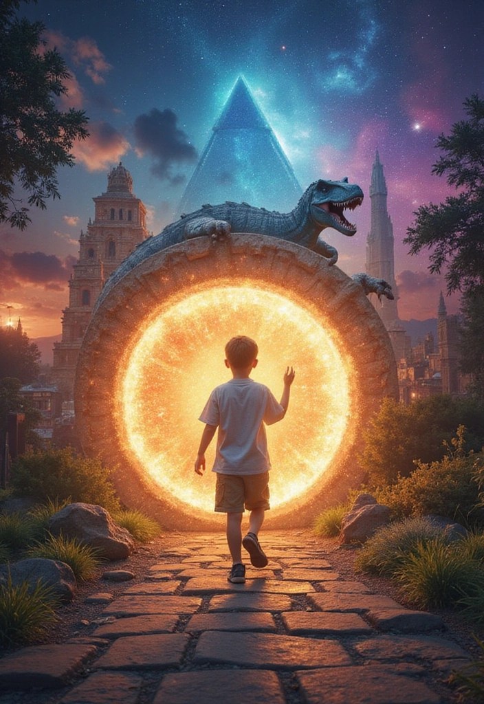 14 Fun Kids Writing Prompts That Will Spark Young Imaginations (Watch Them Shine with #6!) - 3. Time Travel Adventures