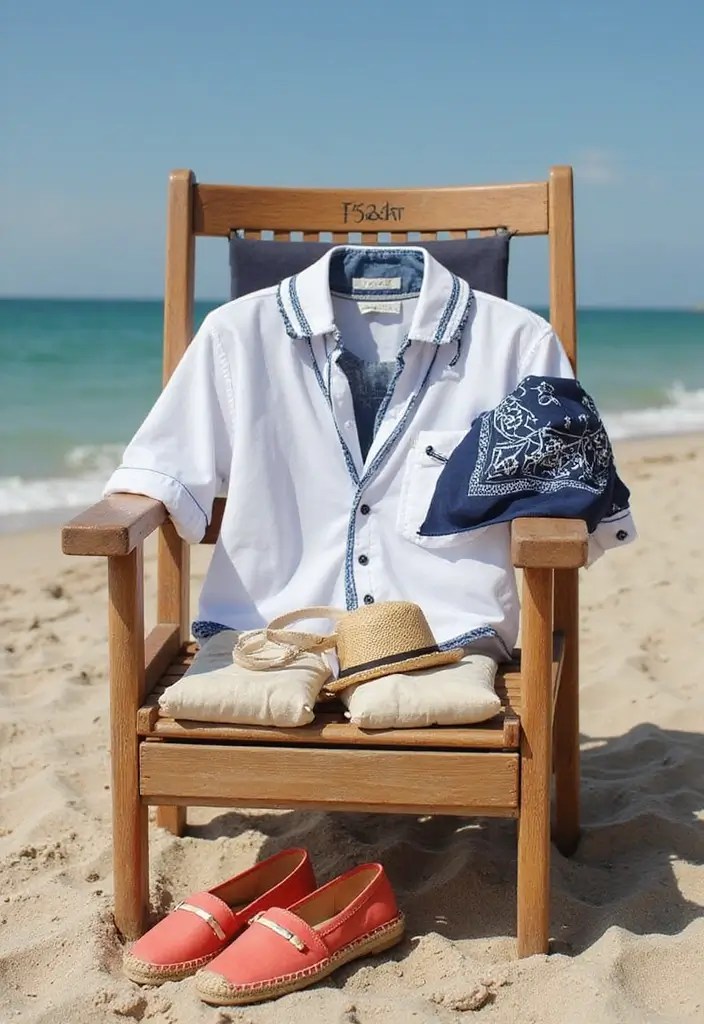 17 Stunning Summer Beach Outfits That Will Make You the Star of the Shore! - 10. Nautical-Inspired Outfits