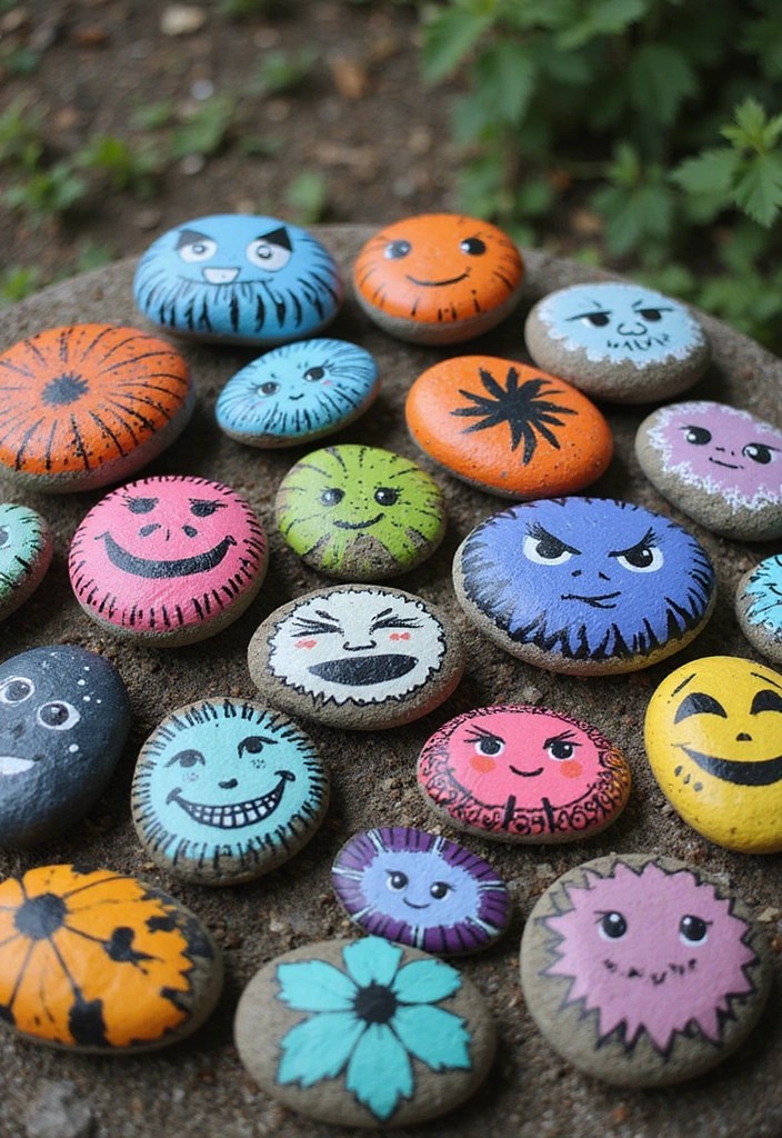 10 Fun Wicked Crafts for Kids That Will Have Them Singing 'Defying Gravity!' - 4. Wicked Story Stones