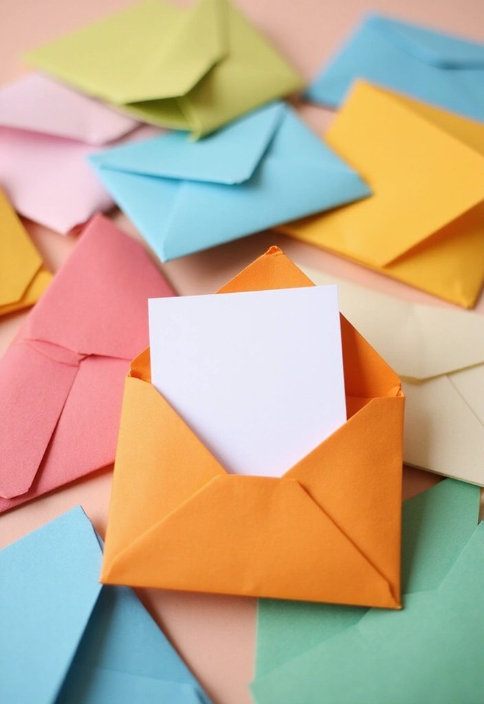 Step By Step Guide: How to Master Origami Basics with Easy Folds - 6. The Envelope: Secrets Inside