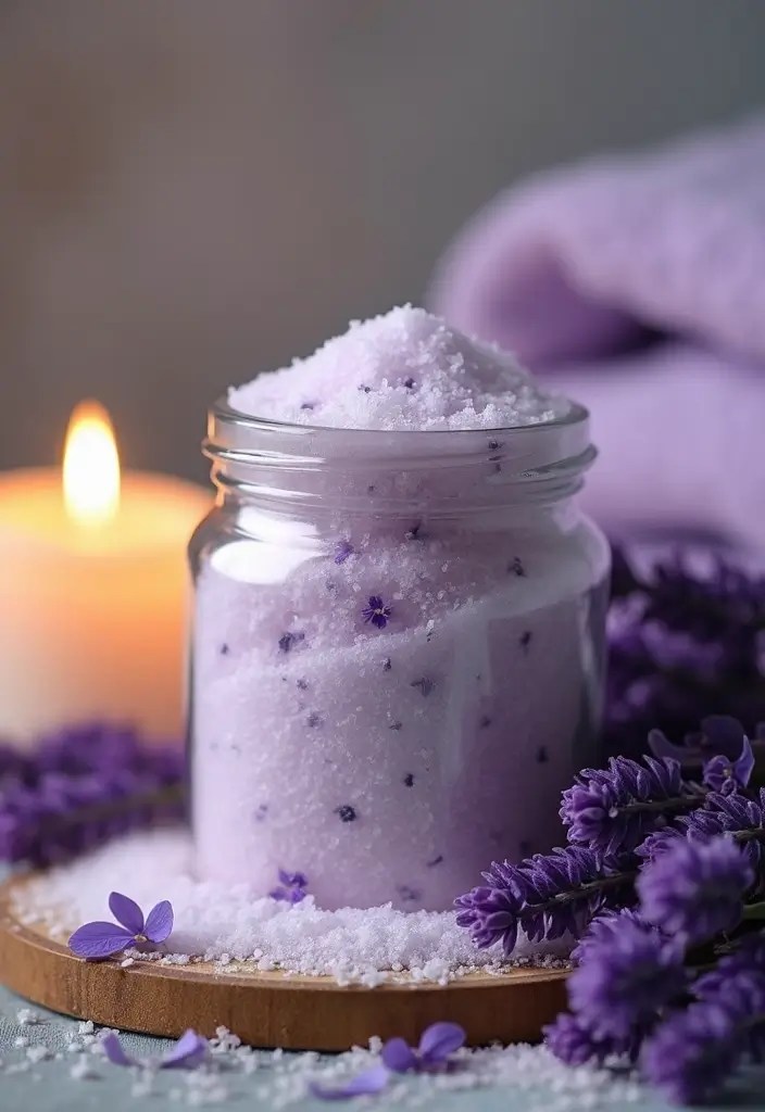 10 Incredible DIY Bath Salts Recipes That'll Transform Your Bath Time into a Spa Escape! - 1. Lavender Dream Bath Salts