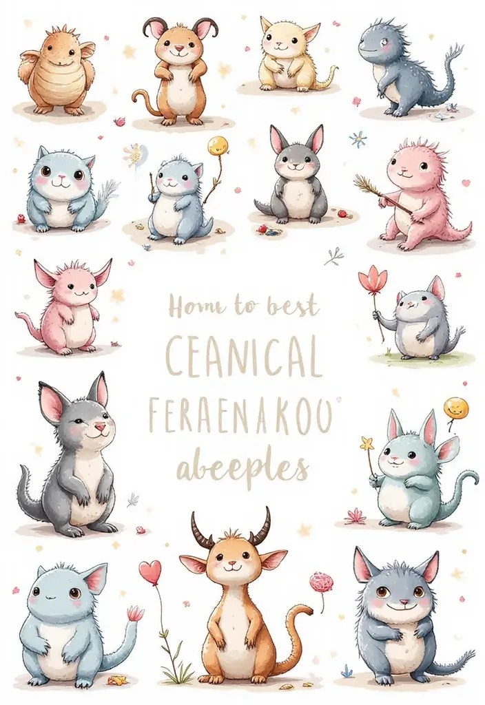 Discover the Top Doodle Art Styles: Tips for Unique Creations - 7. Whimsical Doodles