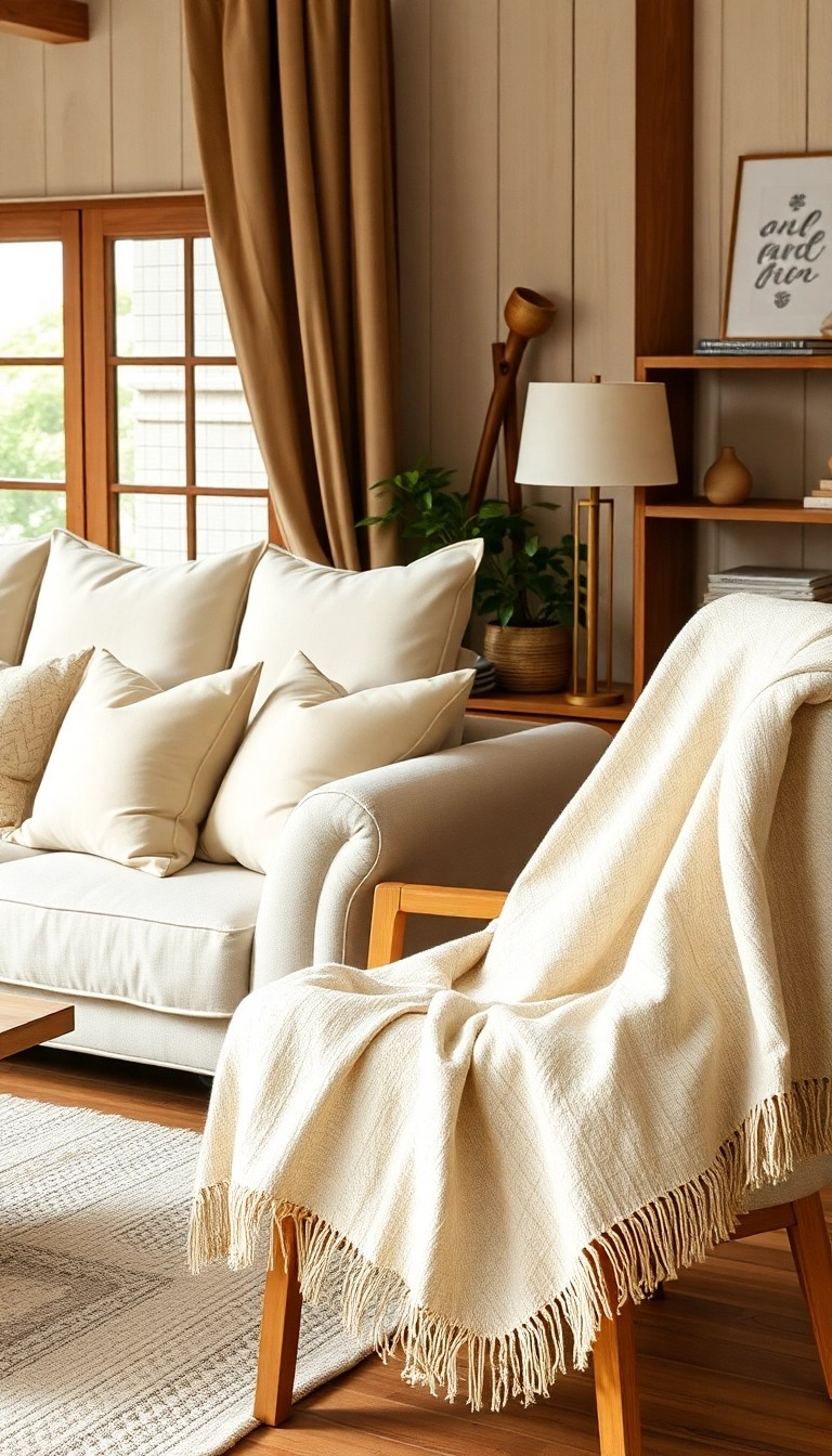 17 Eco-Friendly Decor Tips That'll Help You Go Green in Style (You’ll Love #11!) - 5. Sustainable Textiles