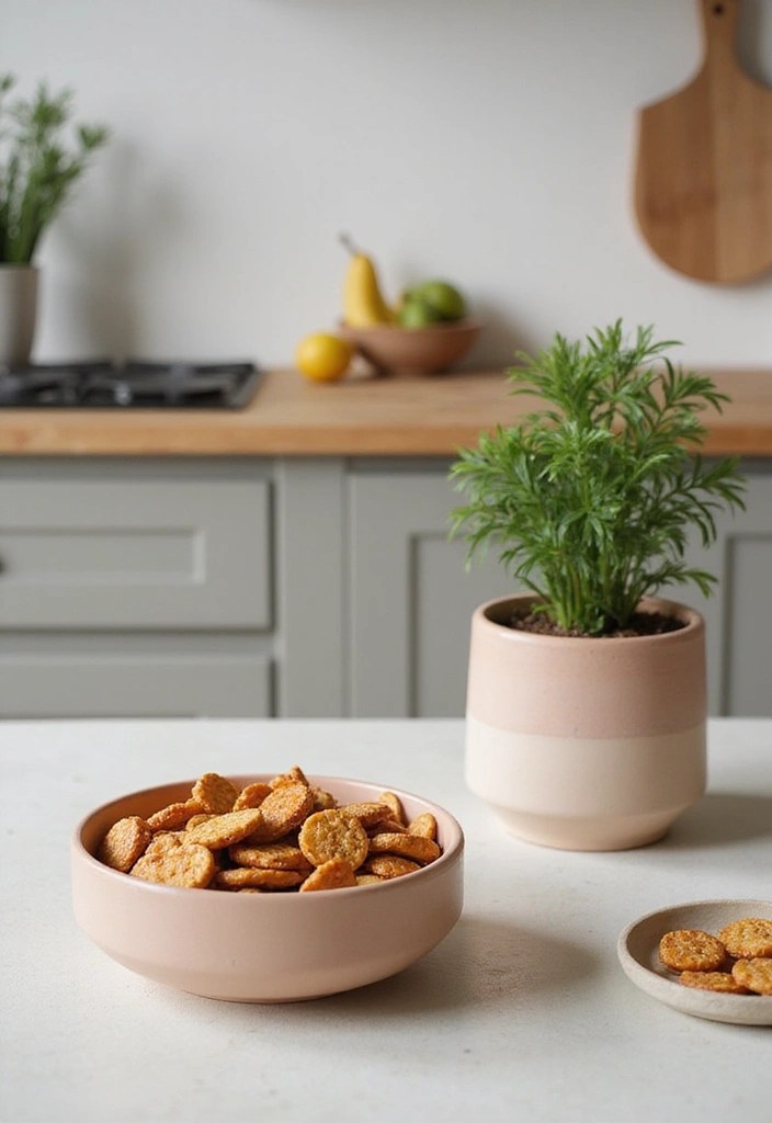 19 Beautiful Air Dry Clay Bowls That Are Both Functional and Stylish (Check Out #3!) - 14. Functional Art: Dual-Purpose Bowls