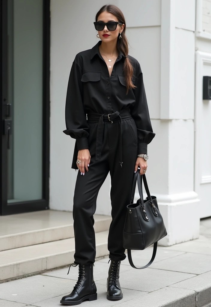 10 Stunning City Break Outfits That Will Make You the Trendsetter of Your Travel Group! - 5. Monochrome Magic: The Power of One Color