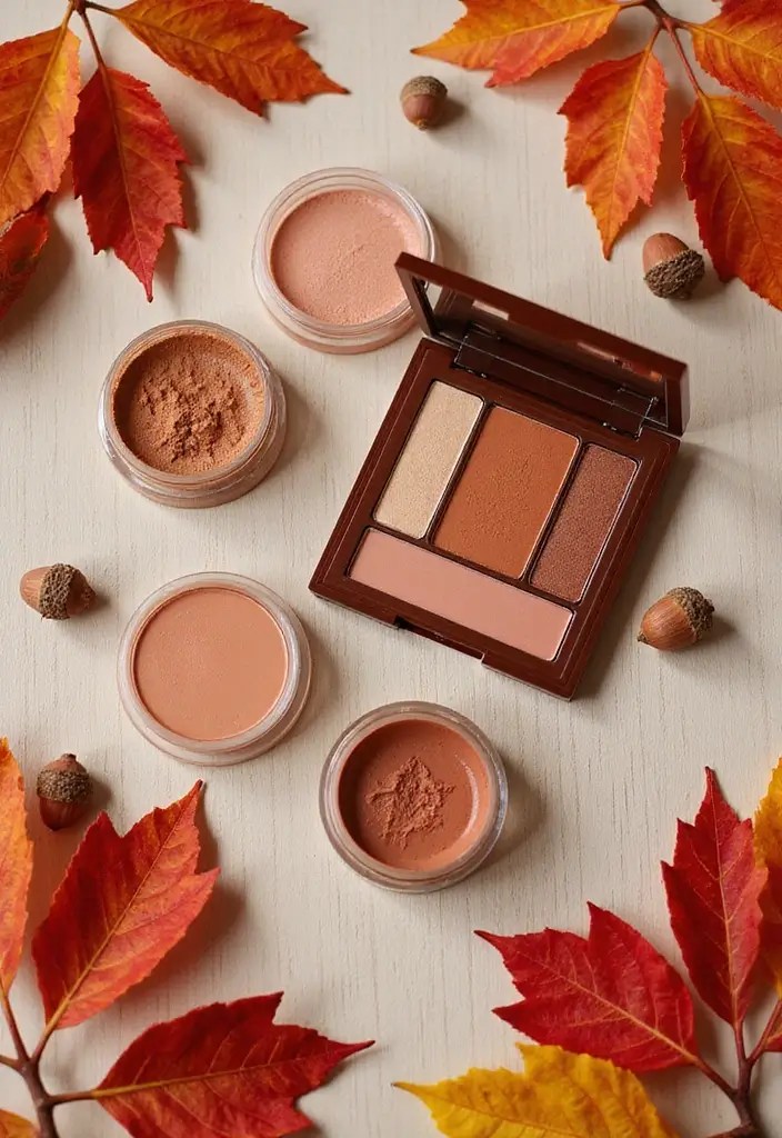 10 Stunning Autumn Makeup Trends You Need to Try This Season (Prepare to Be Amazed!) - 1. Warm Earthy Tones