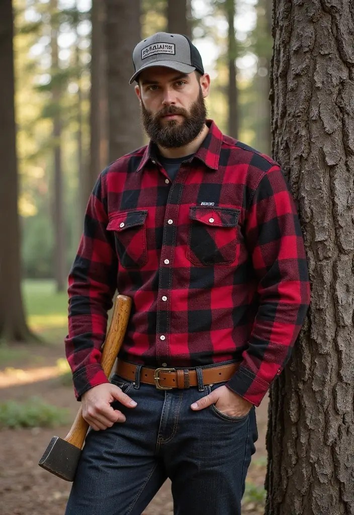 30 Creative Halloween Costumes You Can Make at Home (And They’re All Under $50!) 33 30 Creative Halloween Costumes You Can Make at Home (And They’re All Under $50!) - 15. DIY Lumberjack