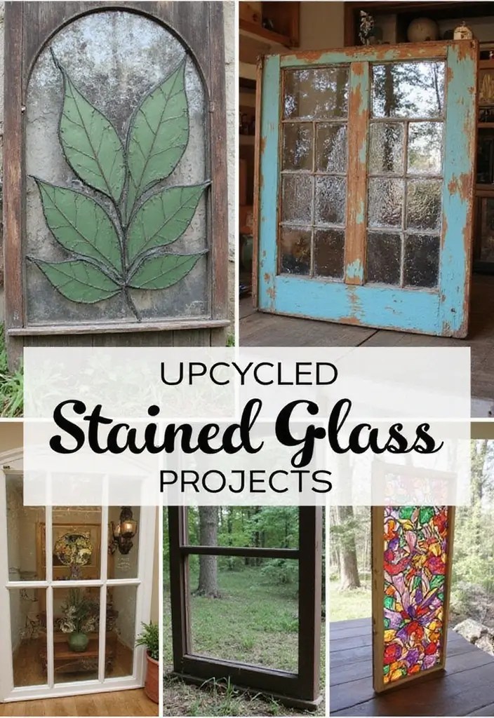 10 Stunning DIY Stained Glass Techniques Every Beginner Must Try! 38 10 Stunning DIY Stained Glass Techniques Every Beginner Must Try! - 10. Upcycled Stained Glass Projects