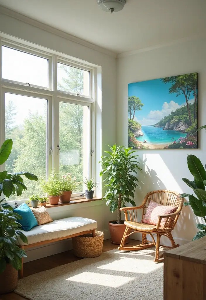 17 Whimsical Wall Art Ideas That'll Make Your Home Feel Like a Fairytale! - 7. Whimsical Whims of Nature