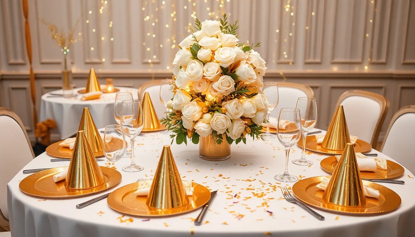 20 Stunning New Year's Table Decor Ideas That Will Dazzle Your Guests!