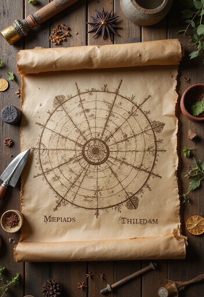 25 Enchanting Harry Potter Crafts That Will Spark Your Inner Wizard! - 10. D.I.Y. Marauder's Map