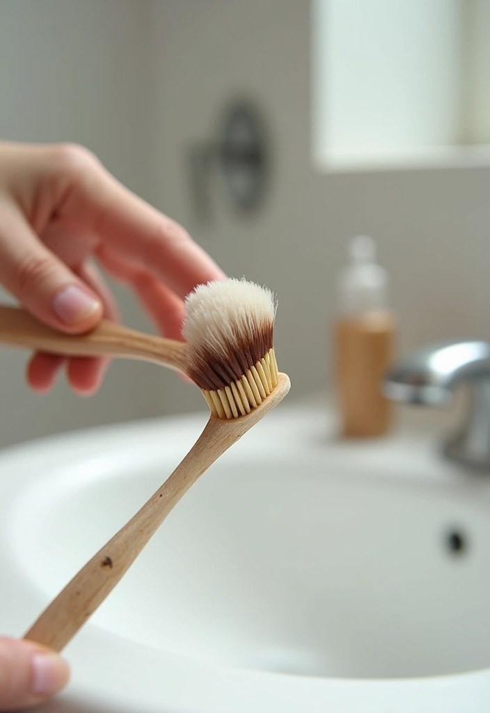 11 Genius Ways to Clean Your Makeup Brushes Like a Pro (Hack #4 Is a Game Changer!) - 8. Use a Toothbrush for Detailed Cleaning