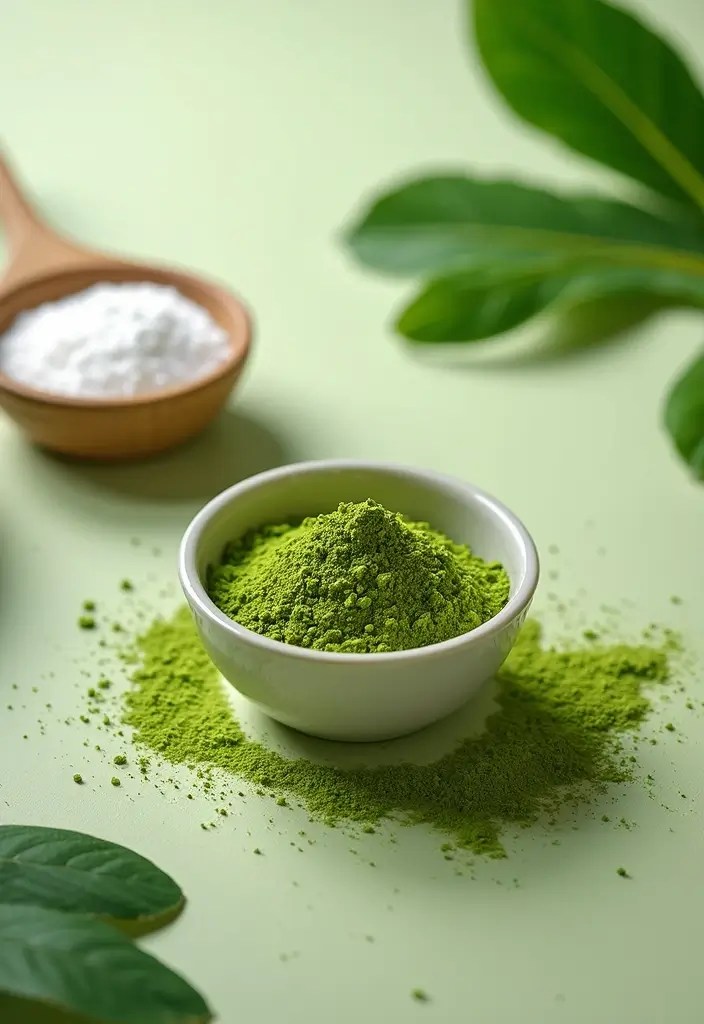 13 Easy Homemade Lip Scrubs for Summer Lips You’ll Want to Eat (Seriously!) - 13. Matcha Mint Scrub