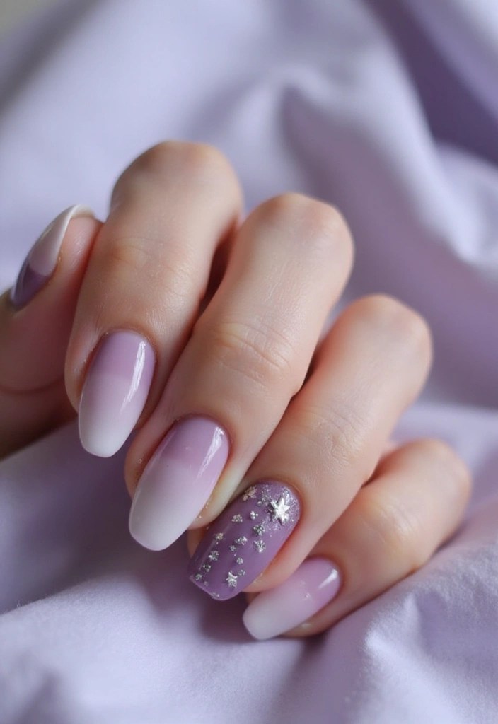 21 Pastel Summer Nails That Are Perfect for a Chill Vibe! - 6. Soft Lilac Ombre