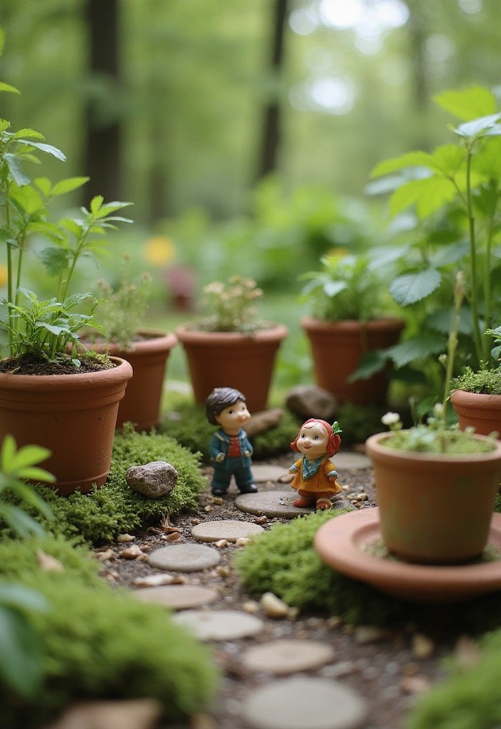 25 Easy Ceramic Projects for Beginners (Even Non-Crafters Can Master #10!) - 18. Miniature Gardens