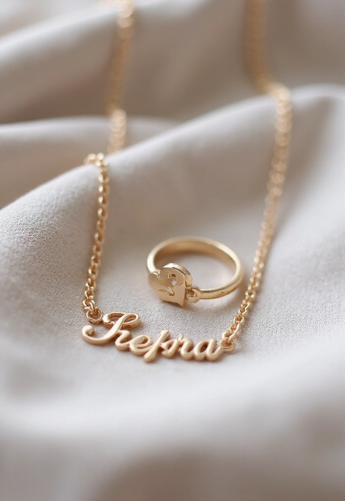 21 Statement Jewelry Pieces That Will Transform Your Look (You’ll Be Obsessed with #6!) - 15. Personalized Name Jewelry