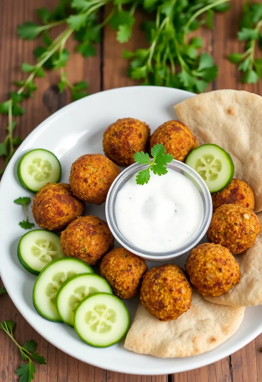 20 Healthy Meals You Can Whip Up in 30 Minutes (Your Family Will Love #15!) - 18. Baked Falafel with Tzatziki