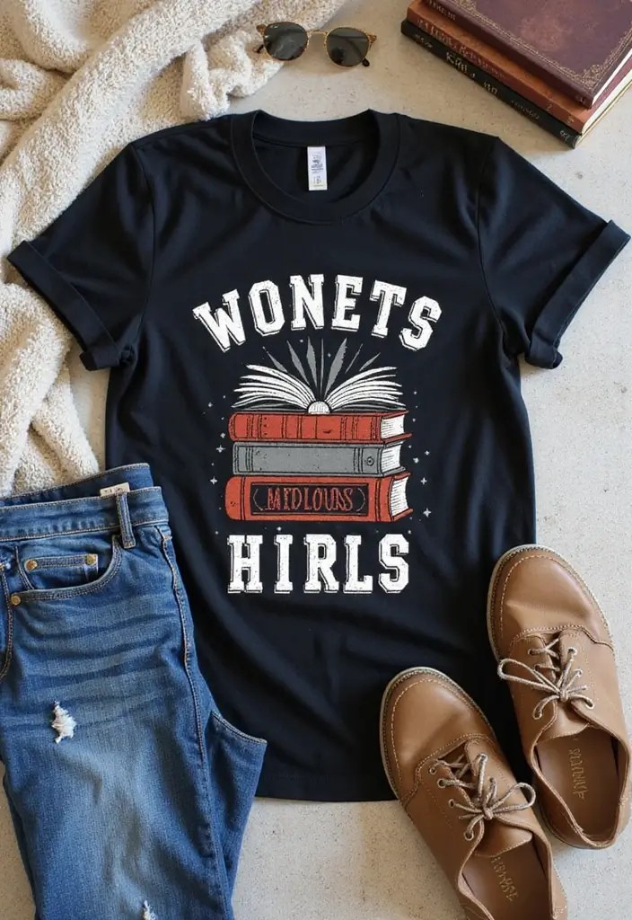 19 Trendy Bookish Merchandise Items Every Book Lover Must Have (You’ll Want #12!) - 6. Bookish Apparel