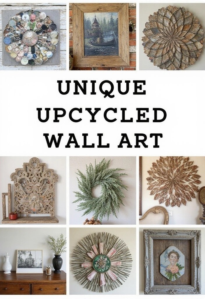 16 Unique Upcycled Wall Art Ideas That Will Make Your Walls Pop with Personality! - Conclusion