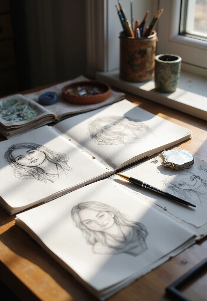 Step By Step: How to Draw Stunning Portraits That Capture Personality 26 Step By Step: How to Draw Stunning Portraits That Capture Personality - Mastering the Art of Composition