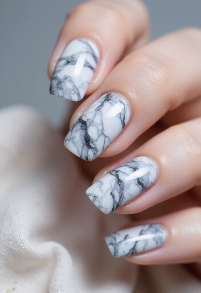 19 Creative Nail Art Ideas That Will Blow Your Mind (Prepare to Be Inspired by #6!) - 3. Marble Effect