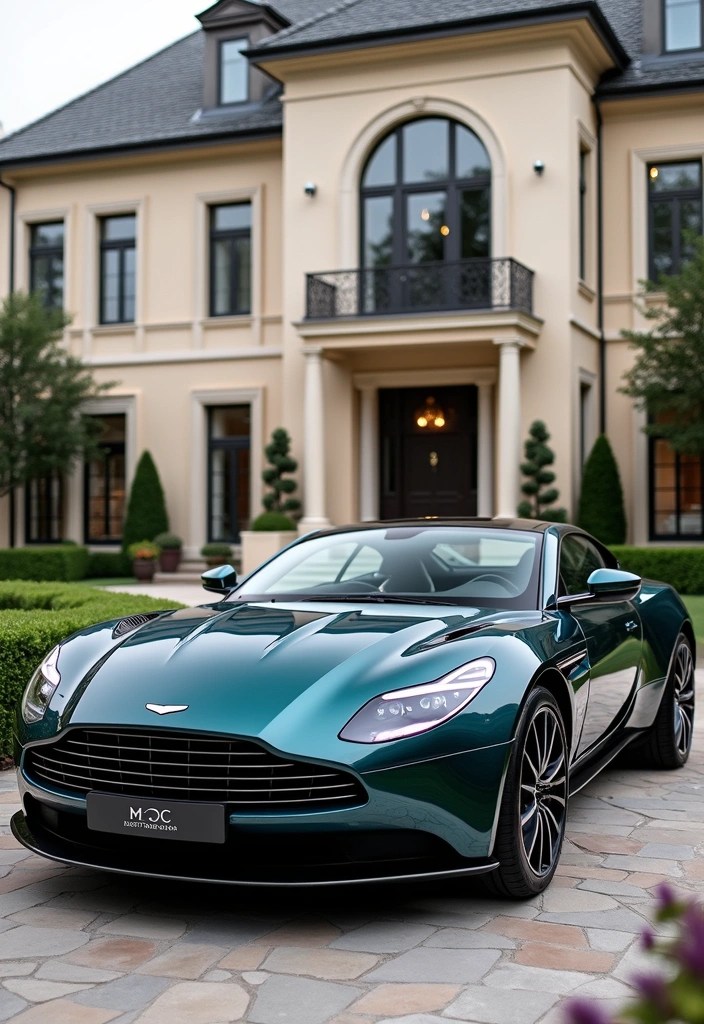 15 Stunning Girl Car Models That Redefine Automotive Fashion (You Won't Believe #7!) - 13. The Luxury of the Aston Martin DB11