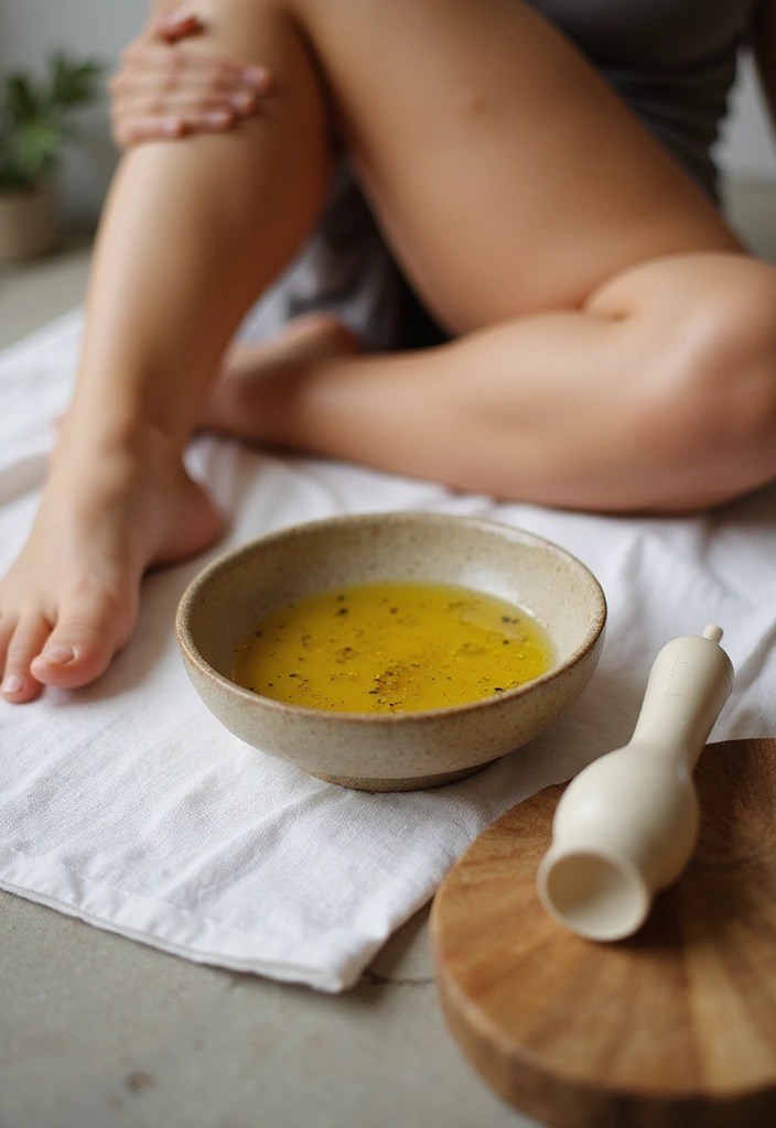 20 DIY Hacks for Achieving Silky Smooth Legs (Your Skin Will Thank You!) - 19. Warm Olive Oil Massage