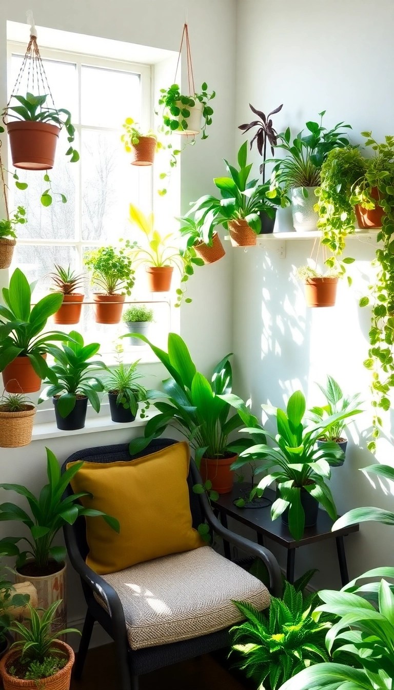 17 Eco-Friendly Decor Tips That'll Help You Go Green in Style (You’ll Love #11!) - 4. Indoor Plants