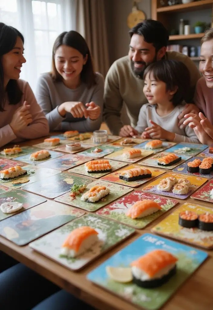 10 Epic Family Card Games That Will Transform Your Game Night Forever! - 3. Sushi Go!