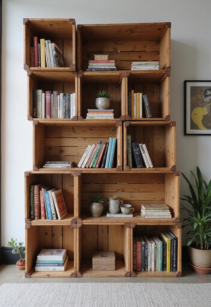 10 DIY Book Nook Projects That Are Easier Than You Think (Get Inspired by #4!) - 2. Miniature Library on a Budget