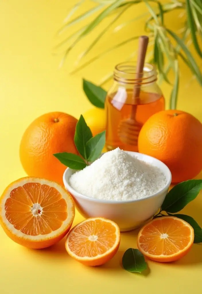 13 Easy Homemade Lip Scrubs for Summer Lips You’ll Want to Eat (Seriously!) - 6. Citrus Zest Exfoliating Scrub