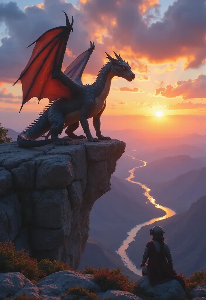 25 Fantasy Writing Prompts That Will Transport You to Magical Realms (You Won't Believe #15!) - 5. The Last Dragon Rider
