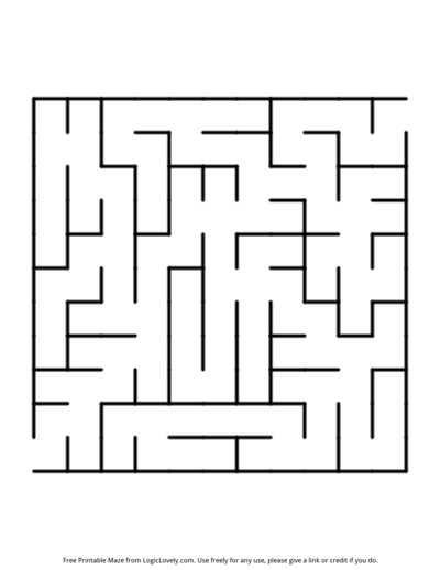 very easy printable maze booklet 80 logic lovely