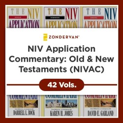 Niv Application Commentary Old Testament New Testament 42 Volumes Nivac