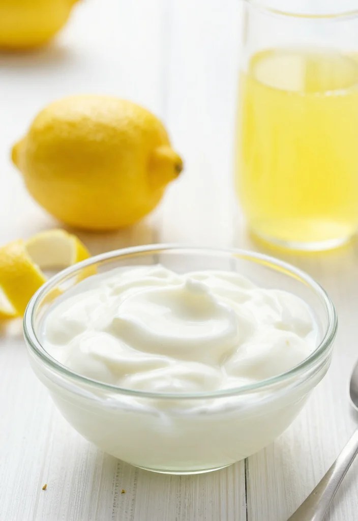 16 DIY Face Masks for Summer Skin That Are Easier Than You Think! - 12. Lemon and Yogurt Brightening Mask